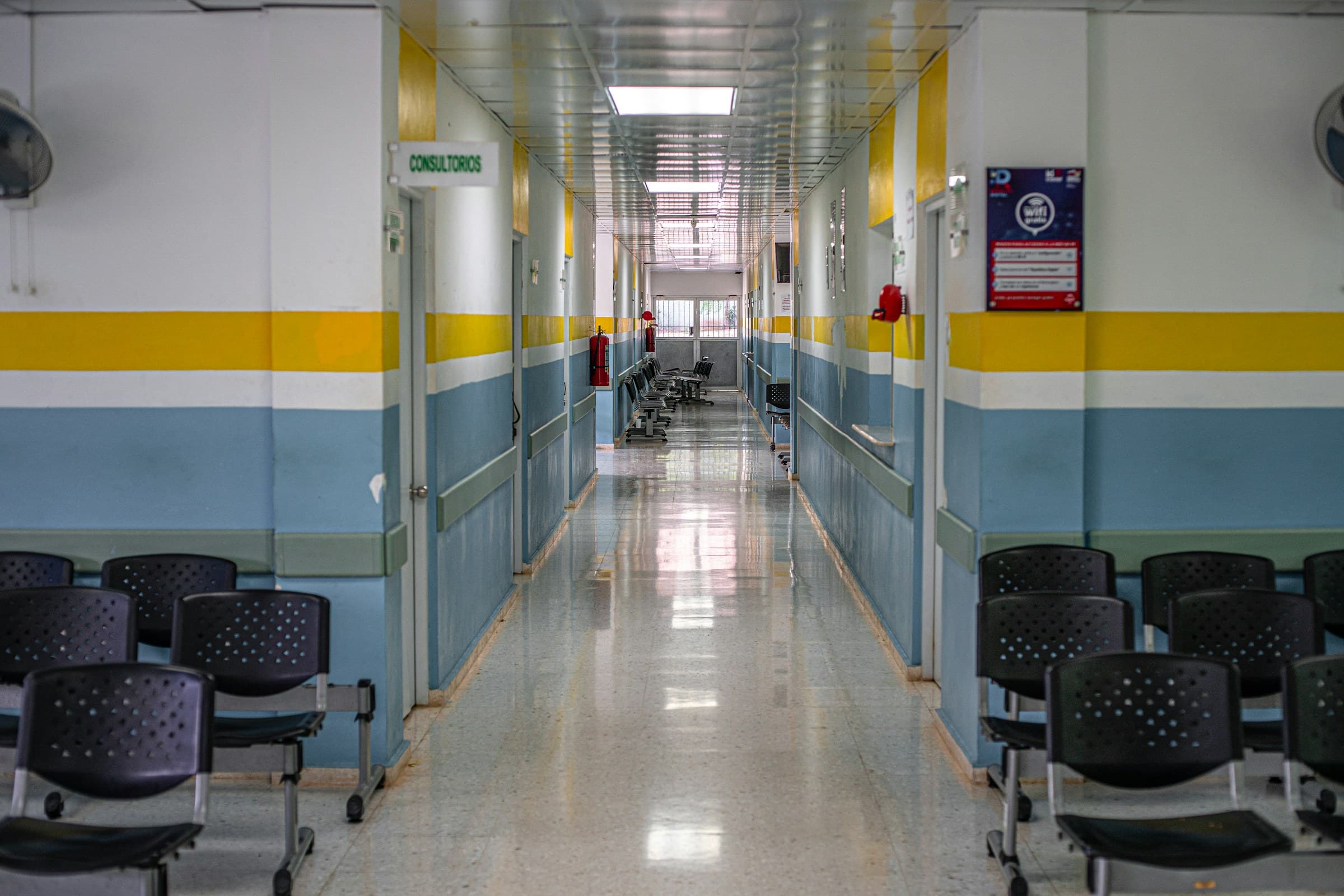 Hospital operations floor